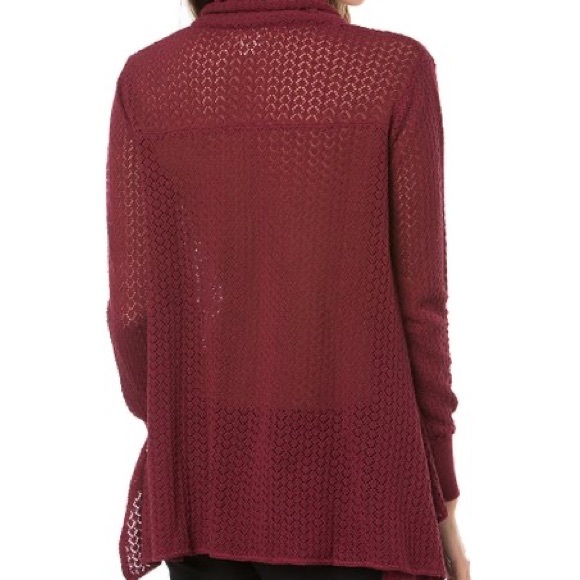 O'NEIL wine Clemens pullover knit sweater, size S - Picture 15 of 15